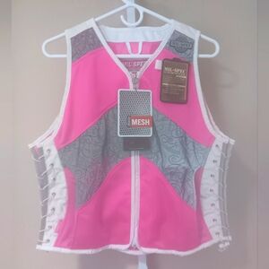 ICON Women's (Size M-L) Bright Pink Mil Spec Corset Vest (NWT)